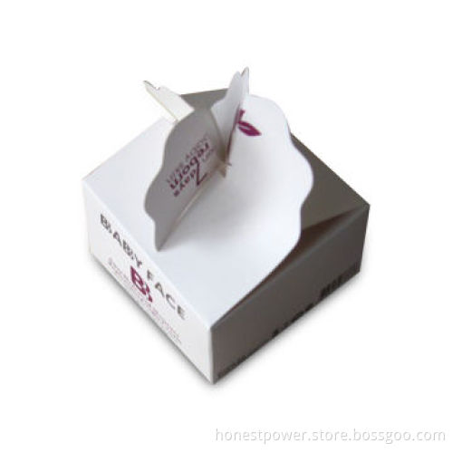 Cosmetic Packaging Box, Made of 400gsm Paper, Customized Sizes and Designs are Accepted